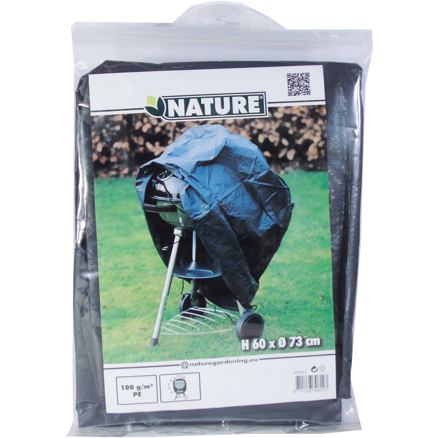 Cubierta protectora de la naturaleza para la barbacoa de carbón