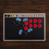 Controller arcade 8bitdo (grigio rosso, usb bluetooth 2.4 ghz, nintendo switch, pc)