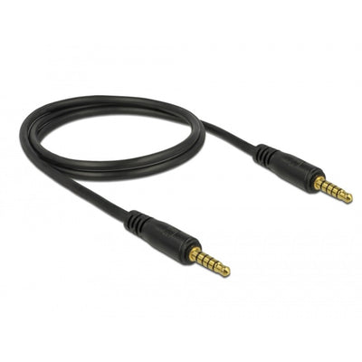 Delock Stereo Jack 3.5 mm de 5 pines (hombre)> 3.5 mm de 5 pines (MA