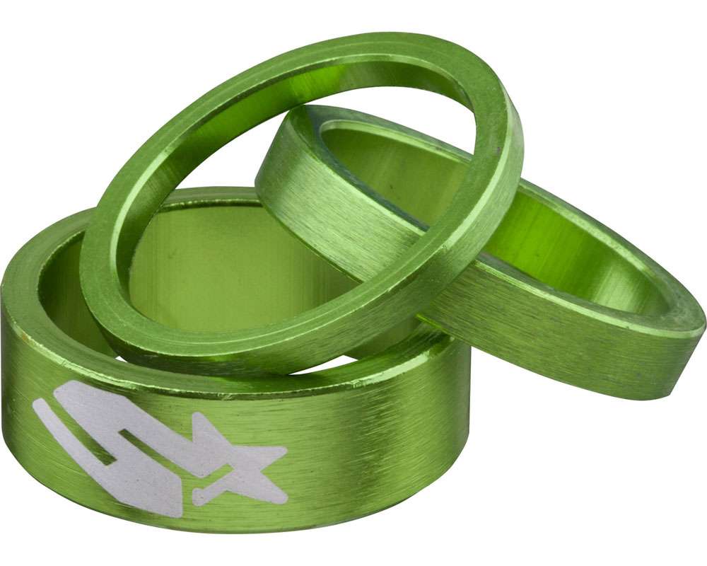 Kit distanziatori Spank-set verde wasabi tossico