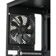 Silverstone fara r1 v2 midi tower behuizing (zwart | 3x usb-a | tempered glass) - afbeelding 5