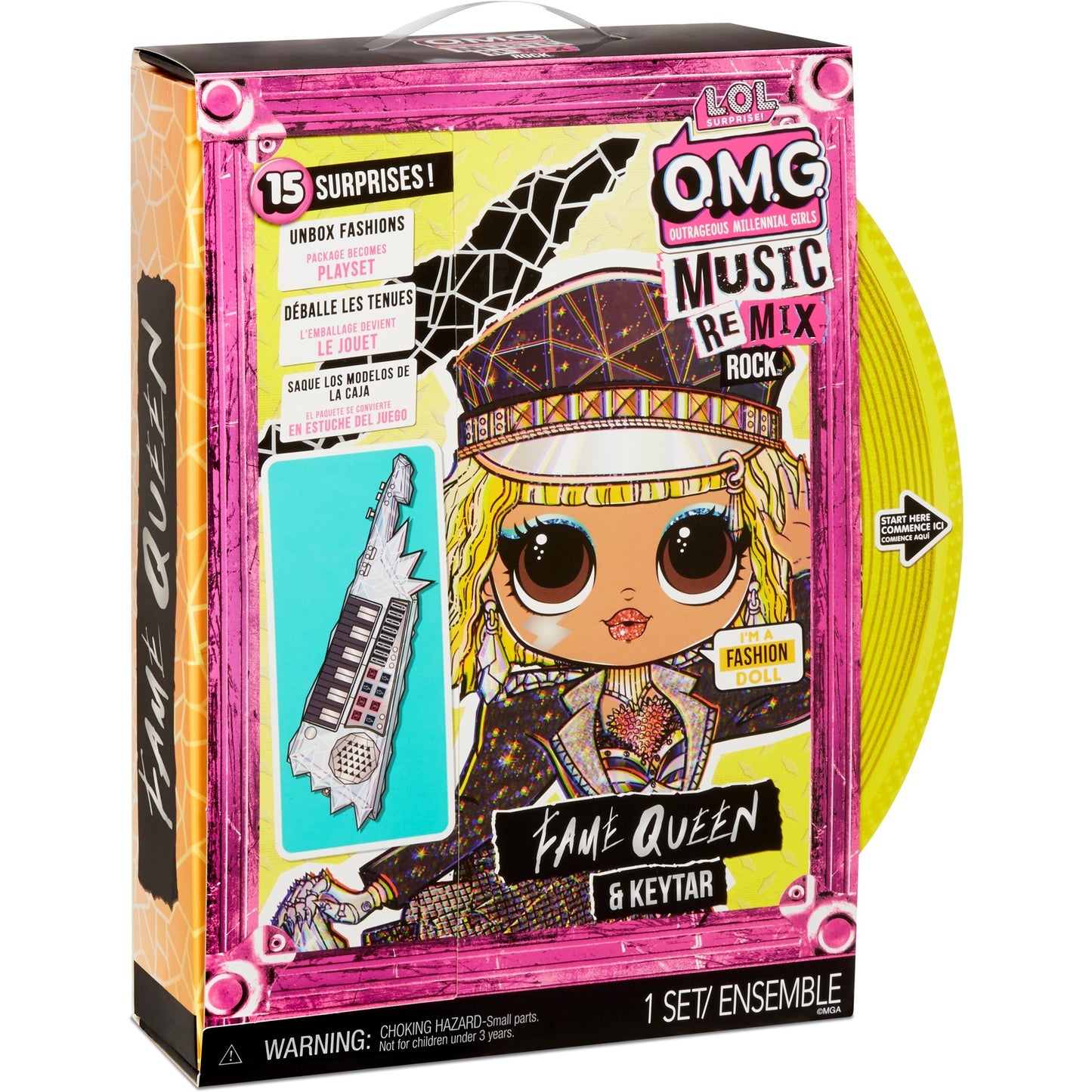 JAJAJA. Sorpresa OMG Pop Remix Rockfame Queen y Keytar