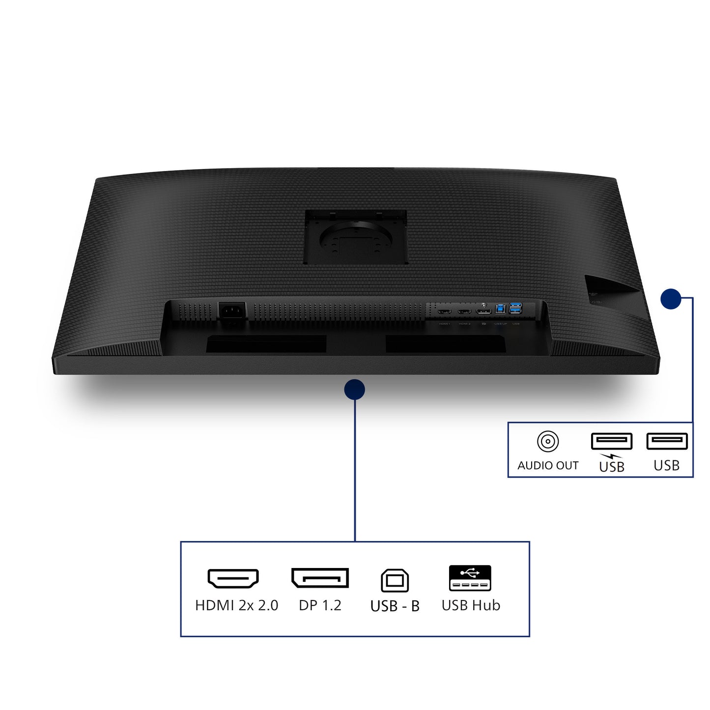 Monitor Philips 32b2n3500 31.5 (negro, 2x HDMI, display port, 3x USB-A, USB-B)