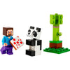 Lego Minecraft - giocattoli da costruzione Steve e Baby Panda (30672)