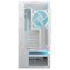 Custodia midi tower Cougar cfv235 (bianco | 2x USB-A | 1x USB-C | RGB | vetro temperato)