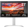 Monitor LG Ultrafine 27UP850K-W 27 4K UHD (argento nero, 2x HDMI, Display Port, 2x USB-A, USB-C)