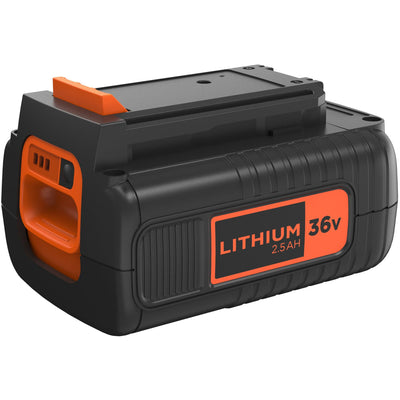 Black Decker Black Decker BL2536-XJ batteria scorrevole 36V 2,5 AH arancione nera