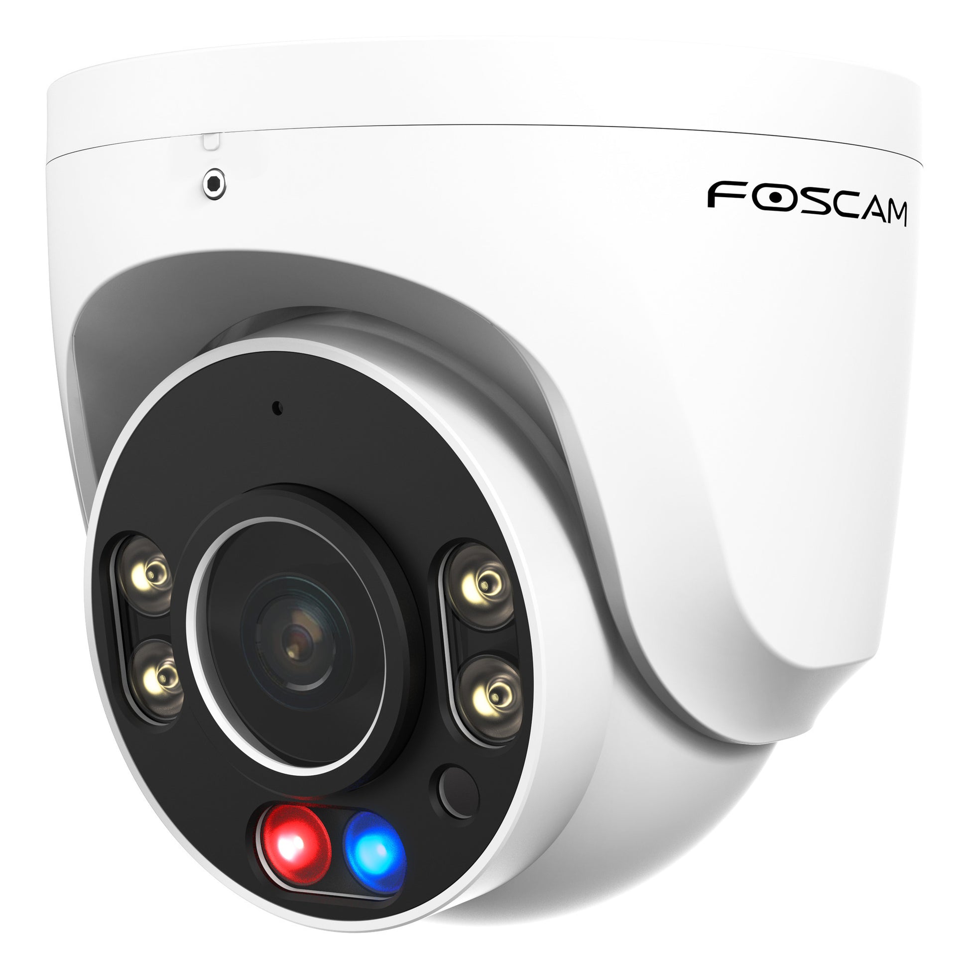 Foscam W5EP, cámara IP 3K 5MP QHD PoE (blanca)