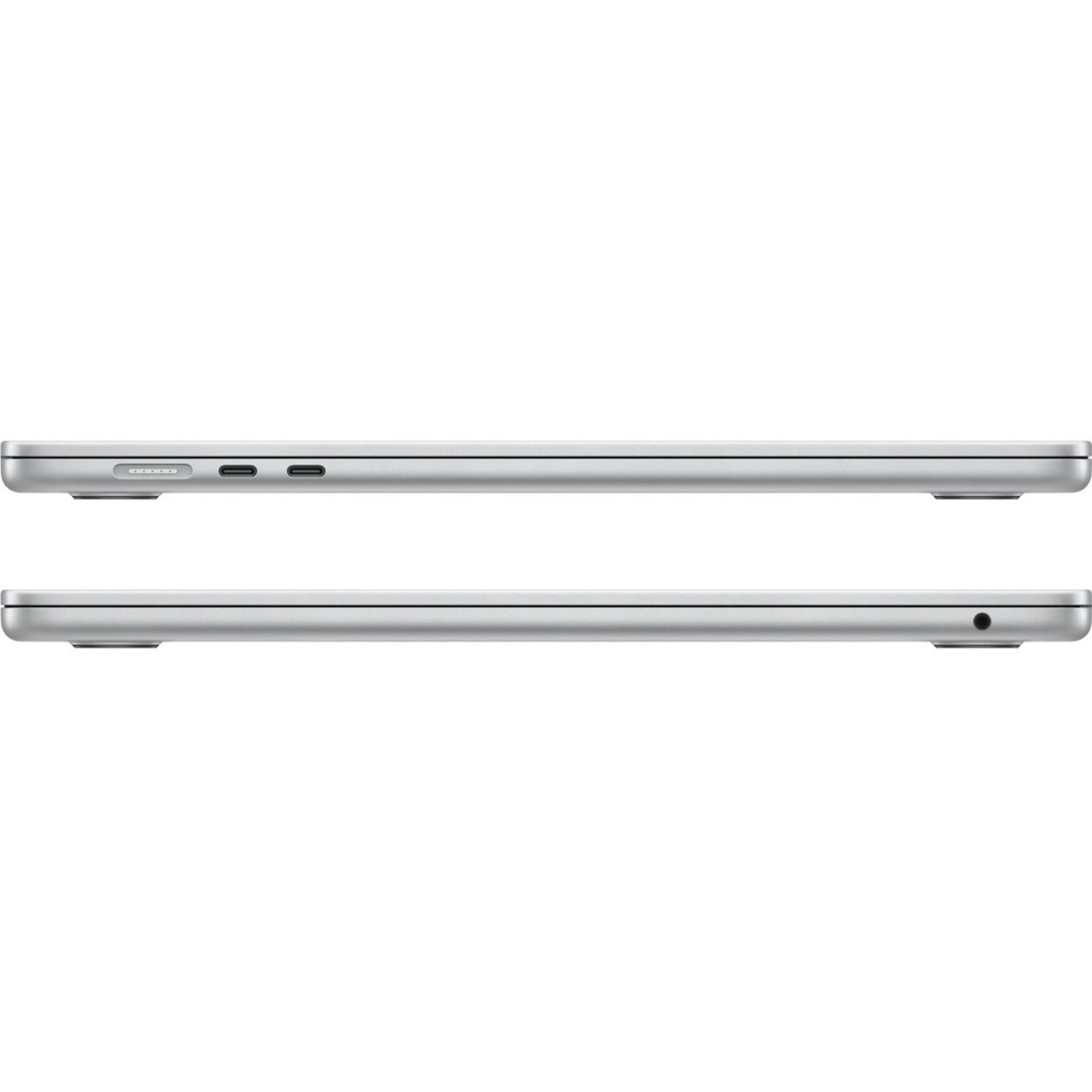 Apple macbook air 2024 15 (mryq3n a) refurbished laptop (zilver | m3 8 core | 10-core gpu | 8 gb | 512 gb ssd)