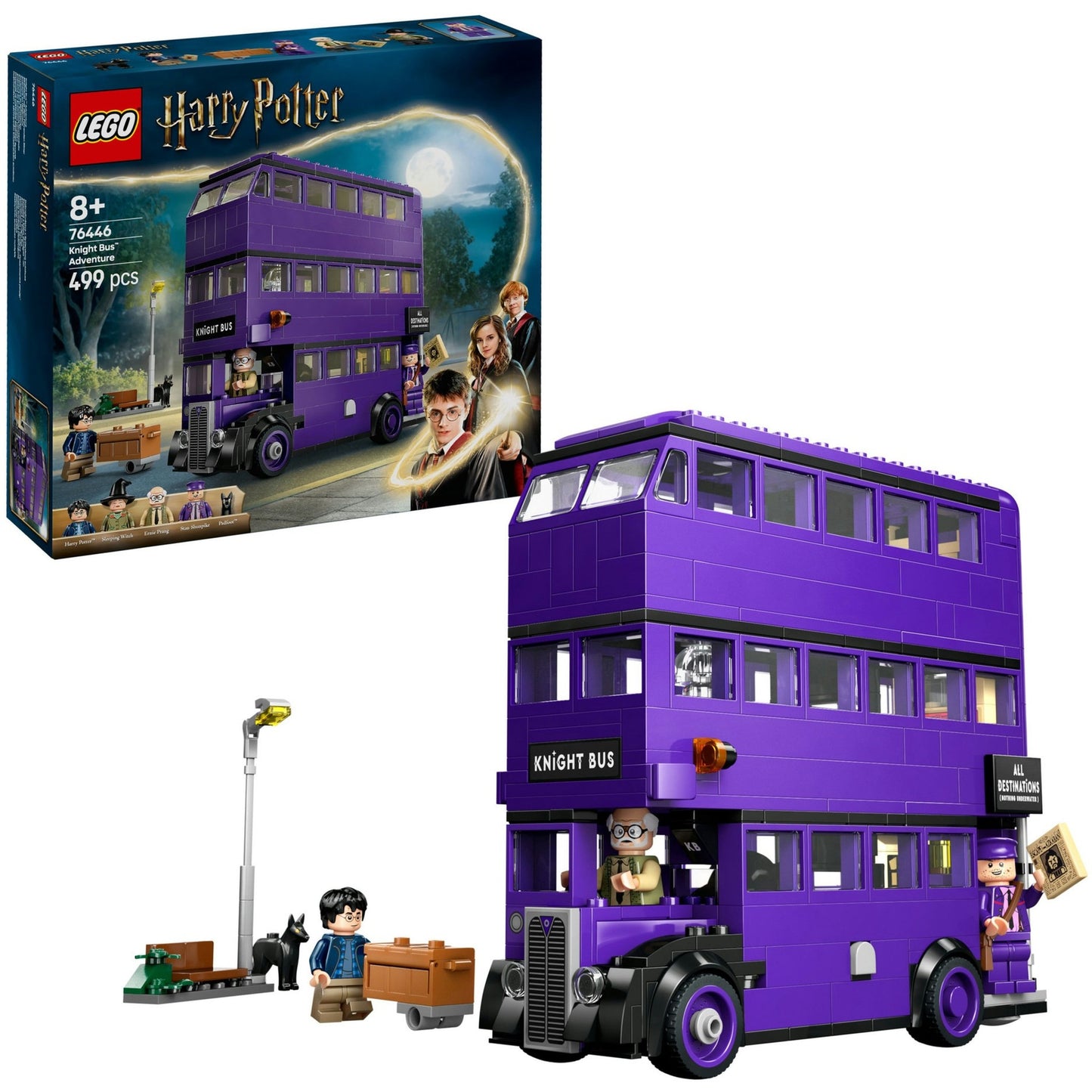 LEGO 76446 Aventura de autobús de la colección Harry Potter