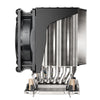 Silverstone sst-xe04-4677vb cpu-koeler (zwart, 4-pins pwm fan-connector)