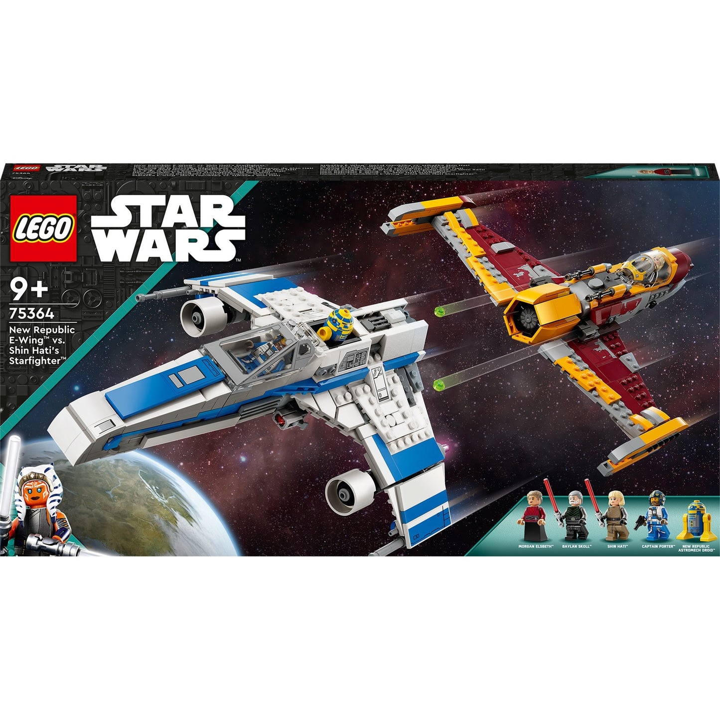 Lego Lego Star Wars 75364 Republic E-Wing vs. Set di astronavi di Shin Hati Starfighter