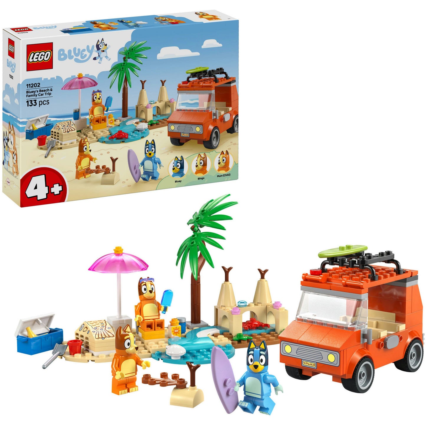 LEGO DUPLO 11202 Bluey's Drive to the Beach