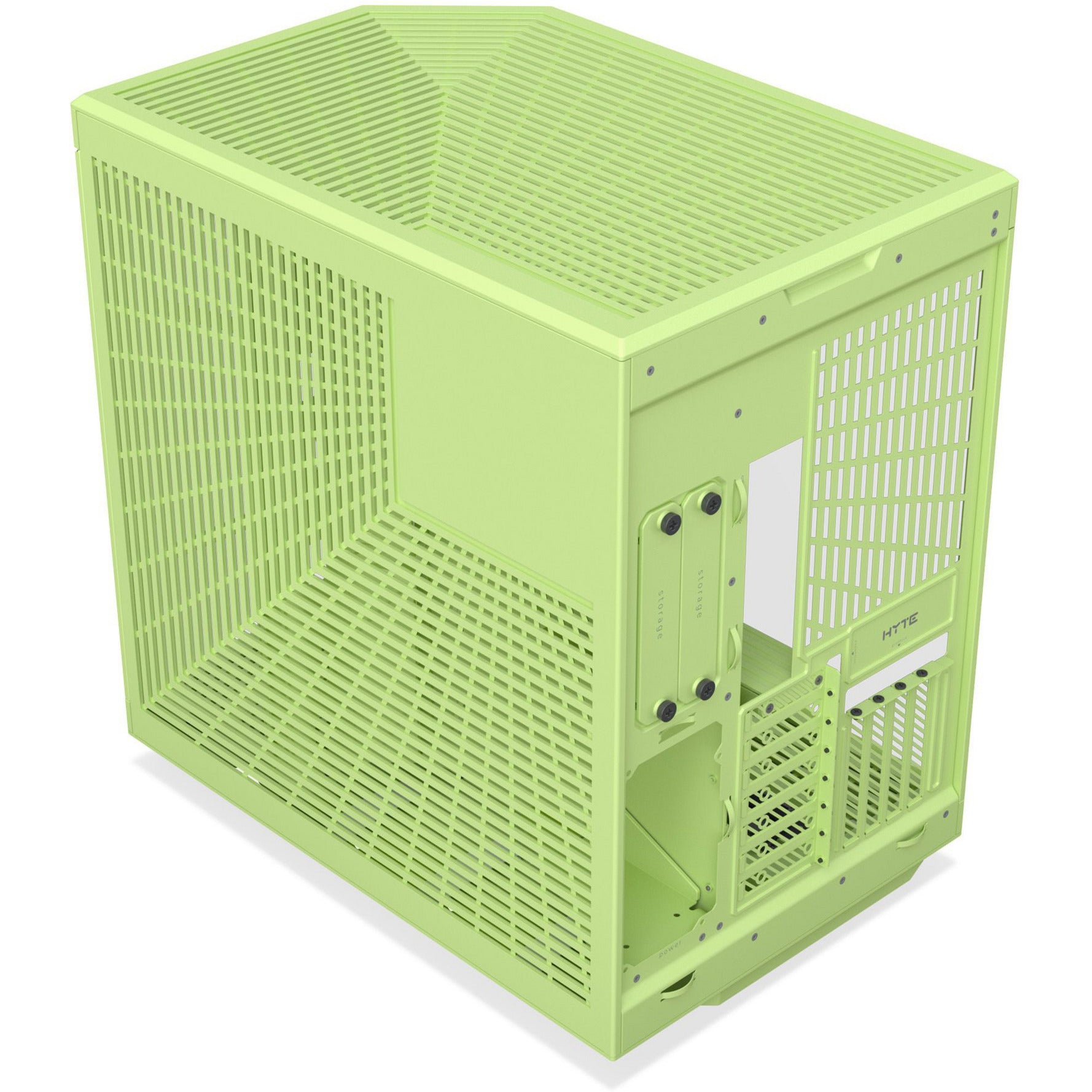 Custodia midi tower Hyte Y70 (verde chiaro | 2x USB-A | 1x USB-C | vetro temperato)