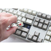 Vintage di origine Ducky, tastiera (grigia, layout USA, rosso ciliegia mx, hot swap, copritasti PBT double-shot)