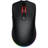 Ratón inalámbrico para juegos Hator Pulsar 3 (negro, 400 - 11.000 ppp, RGB, 2,4 GHz Bluetooth 5.1 USB)