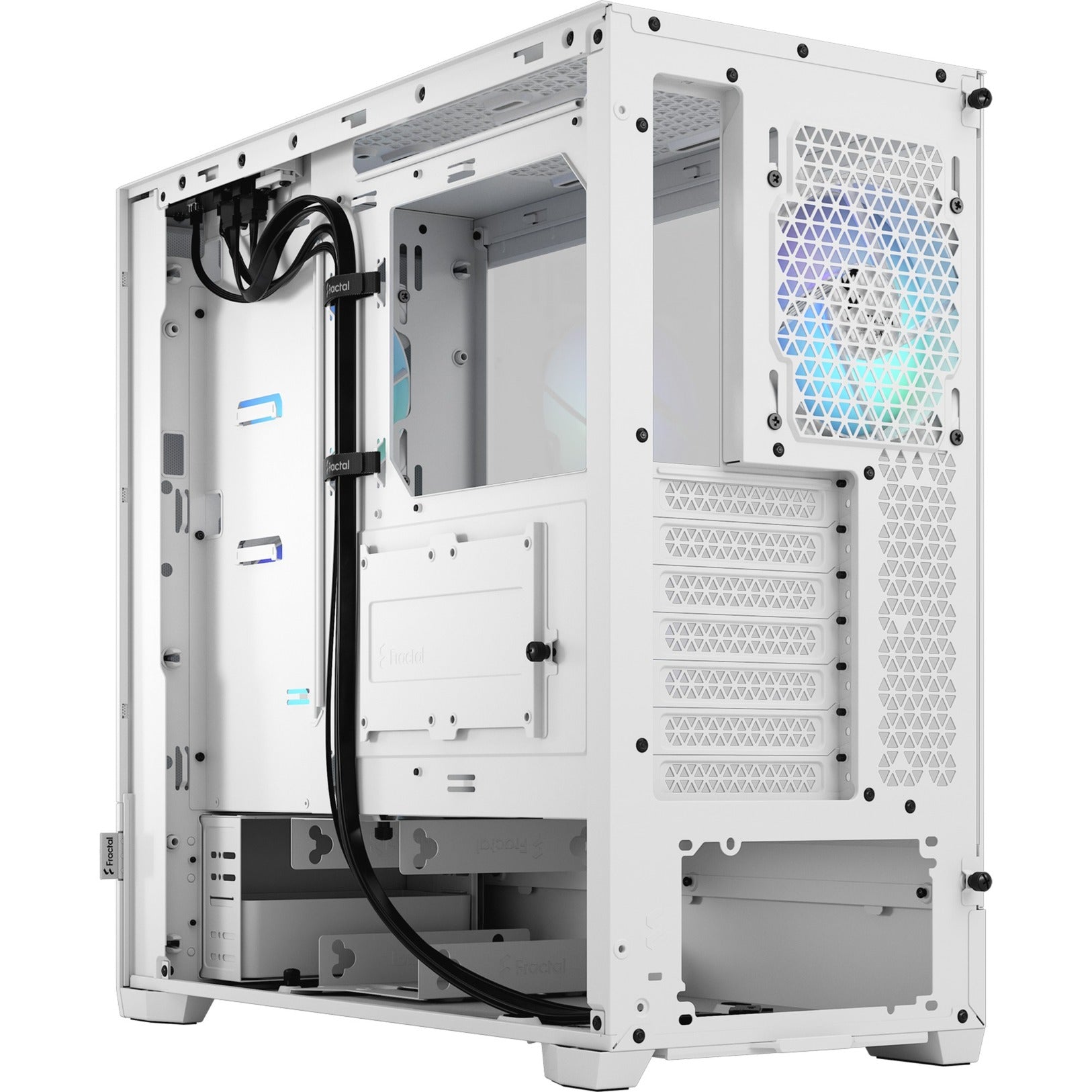 Diseño fractal Pop Air RGB White TG Clear Tint