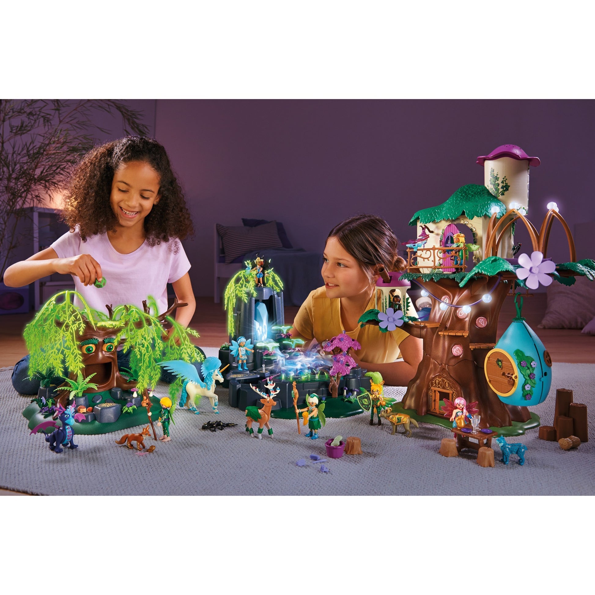 Playmobil Ayuma Knight Fairy con totemen Dier