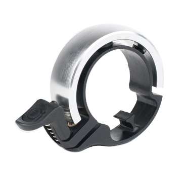Knog Knog oi campanello per bici classico argento