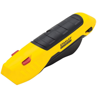 Stanley fatmax veiligheidsmes squeeze bimat mes (geel zwart)