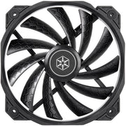 Silverstone shark force 160 case fan (zwart, 160 x 160 x 27 mm, pwm) - afbeelding 2