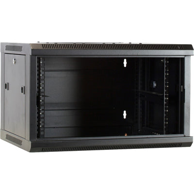 Armario de pared DSI 6U con puerta de vidrio DS6406