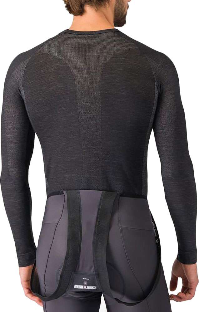 Castelli merina seamless - strato base a maniche lunghe