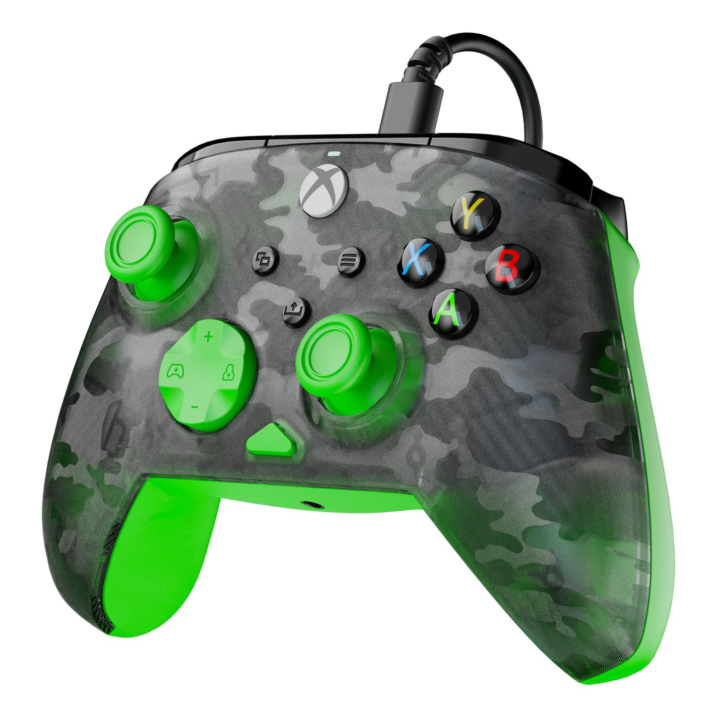 Controller cablato Turtle Beach Rematch Core (Nero Verde, Xbox Series X|S, Xbox One, PC)