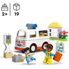 Lego duplo ambulance met chauffeur voor fantasiespel - 10447