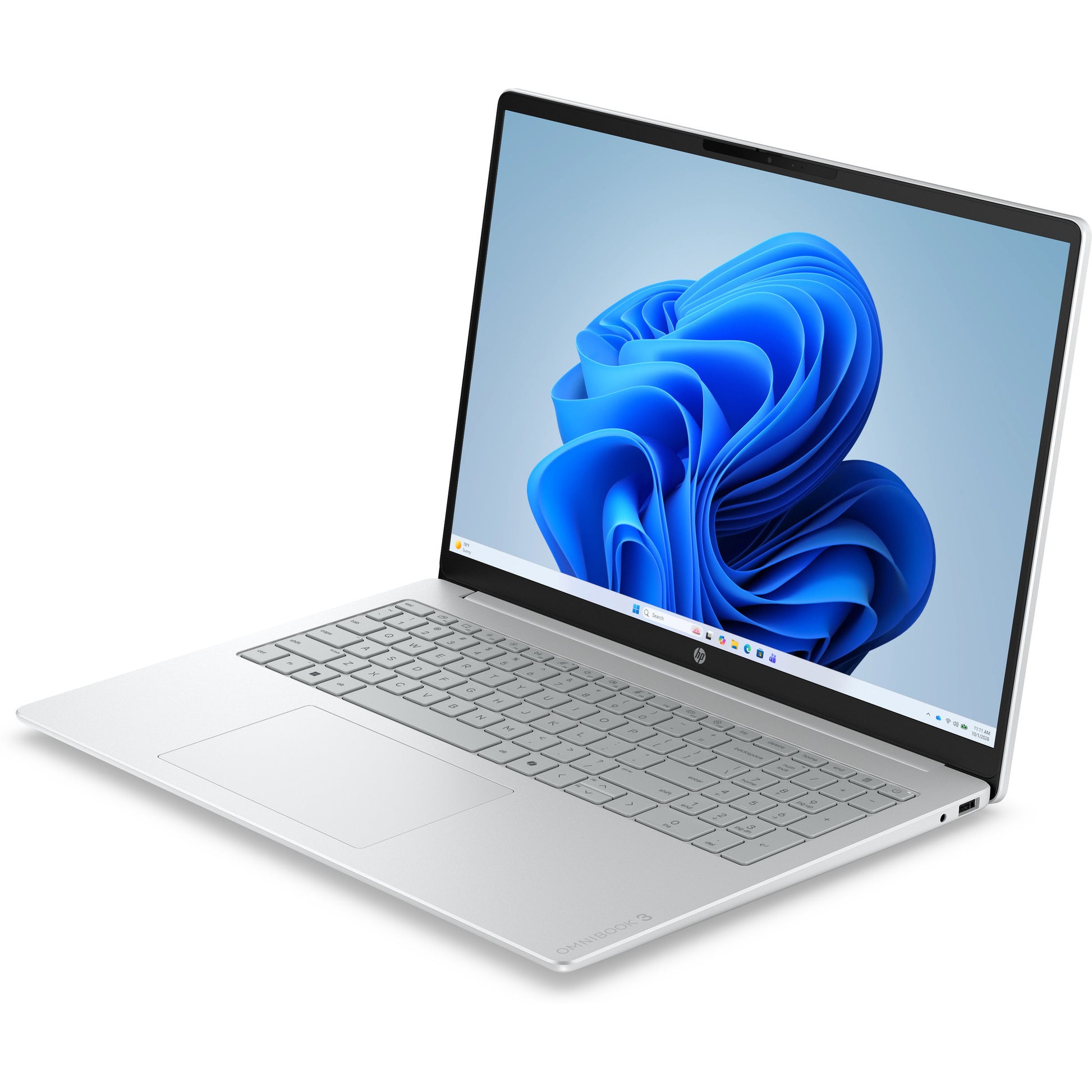 Laptop Hp omnibook 3 16-by0058ndx 16 (grigio argento | ryzen 5 7520u | radeon 610m | 8 GB | SSD da 512 GB)