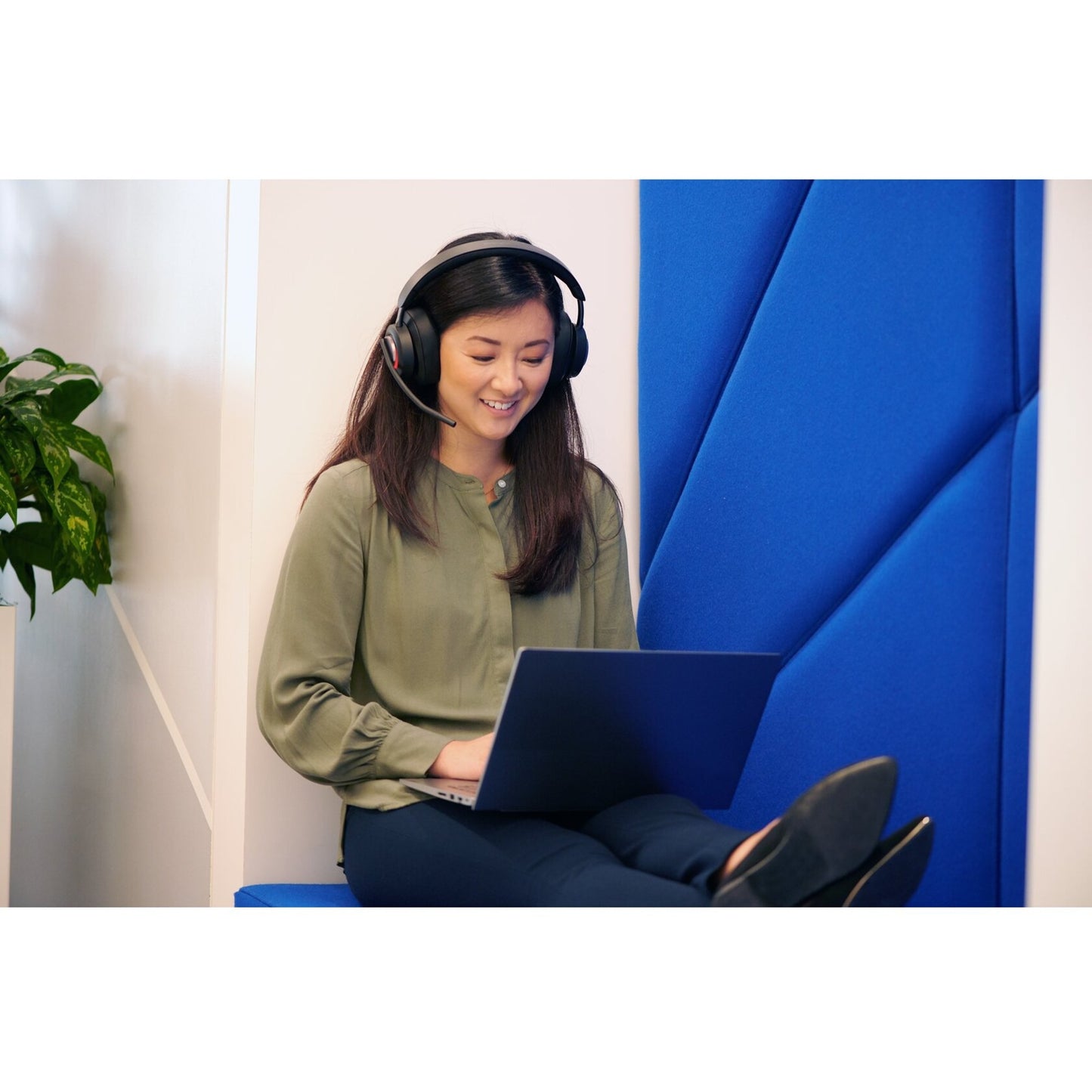 Kensington h3000 bluetooth over-ear headset (zwart, bluetooth 5.2)