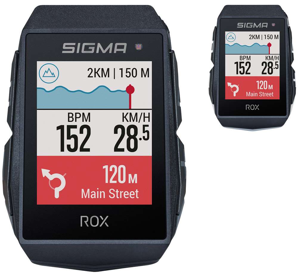 Sigma ROX 11.1 EVO GPS HR+ CAD SNELH SET+ SB GPS+ ANT+ BLE RIEM+ USB-C
