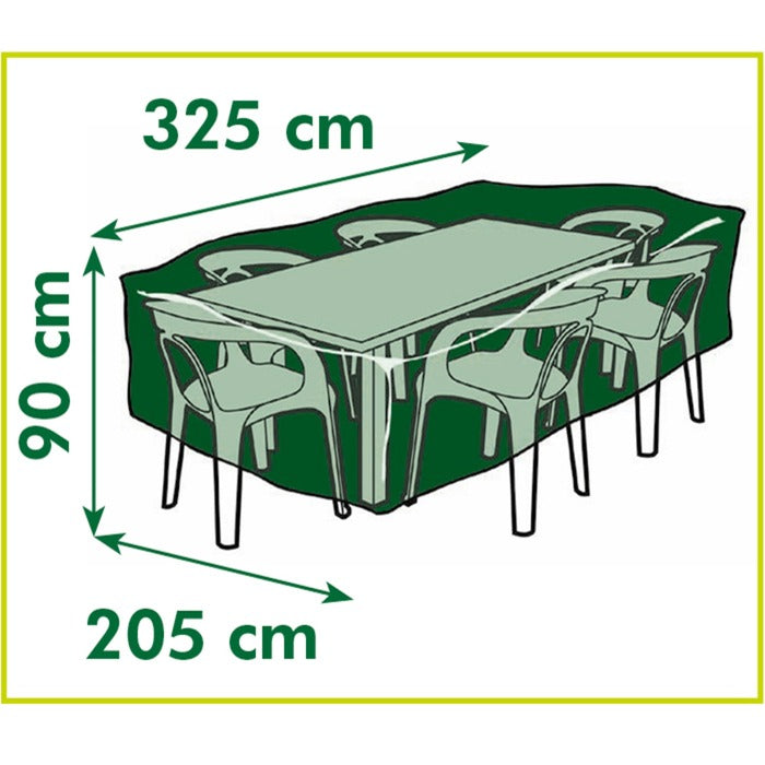 Muebles de jardín de la naturaleza cubierta para sillas y mesas