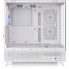 Thermaltake view 270 tg argb - custodia midi tower snow (bianco | 2x USB-A | 1x USB-C | RGB | vetro temperato)