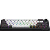 Hator skyfall pro wireless, tastiera da gioco (nera, layout americano, hator aurum vanilla silenzioso, 65%, rgb, double-shot pbt, hot-swap, bluetooth usb-c da 2,4 ghz)