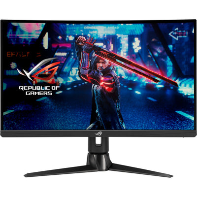Monitor curvo para juegos asus rog strix xg27aqv 27 (negro, 2x hdmi, 1x display port, 170 hz)