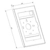Supporto per tablet Neomounts WL15-601BL1 (nero)