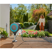 Gardena patio slangenbox rollup s slanghaspel (grijs wit, 15 meter, incl. reinigingsspuit) - afbeelding 6