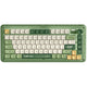 Iqunix zx75 camping wireless mechanical keyboard (groen, us lay-out (qwerty), iqunix moonstone, 75%, rgb leds, hot-swappable, double-shot pbt, 2.4ghz | bluetooth 5.1 | usb-c)