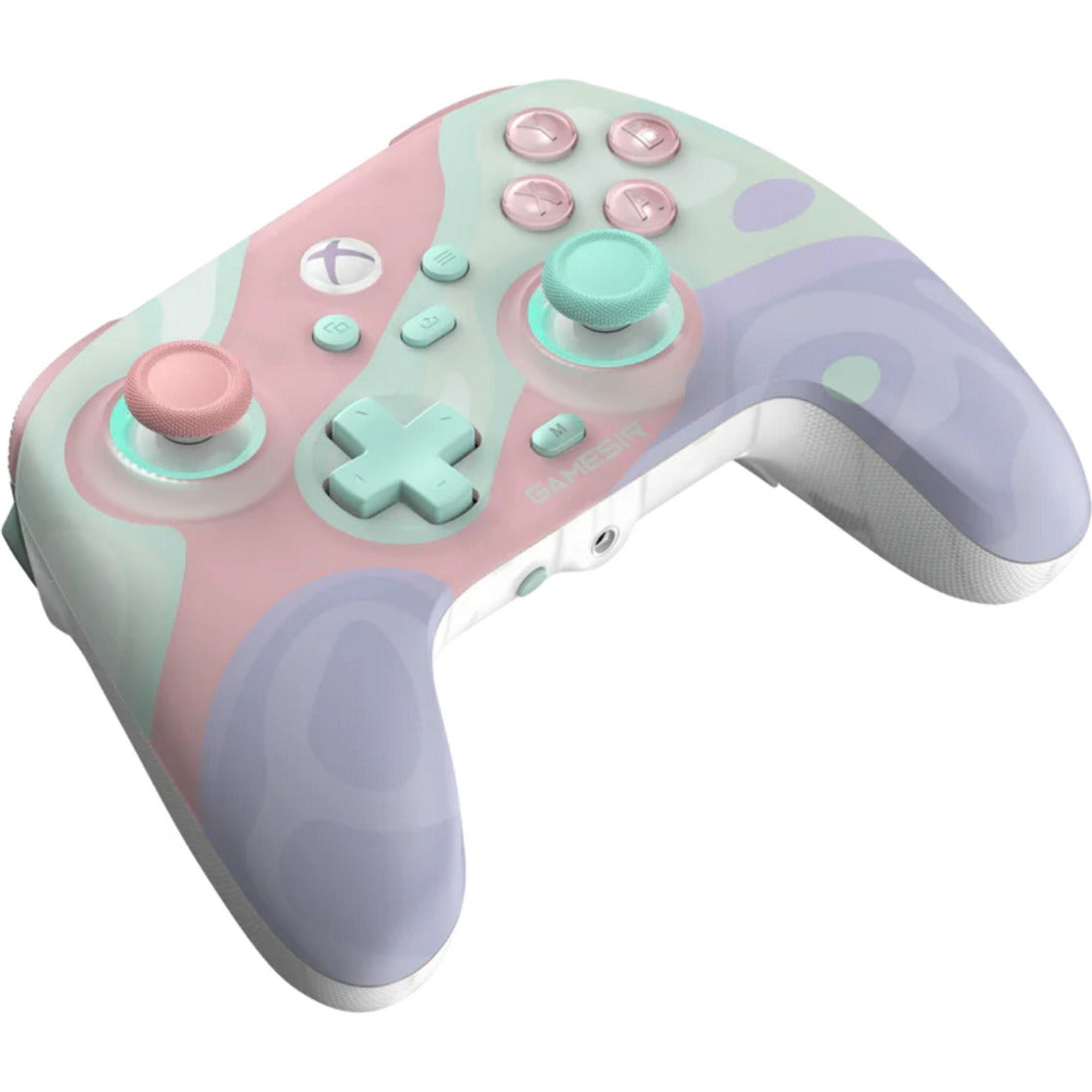 Controller wireless Gamesir g7 pro - sugar whirl (viola chiaro, xbox series x|s, xbox one, android, pc, usb bluetooth 2.4ghz)
