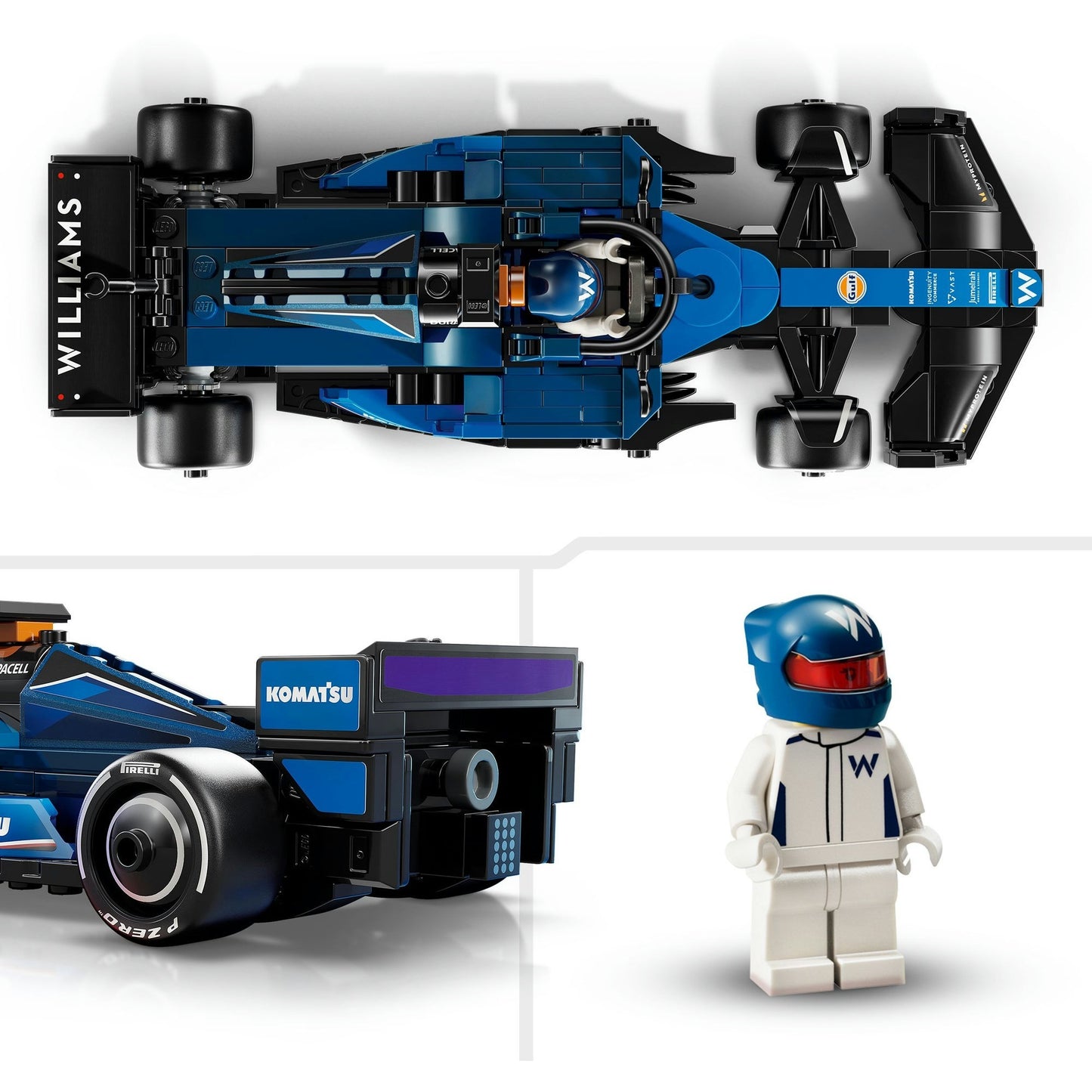 LEGO Speed ​​Champions 77249 Williams Racing FW46 F1 Racing Car