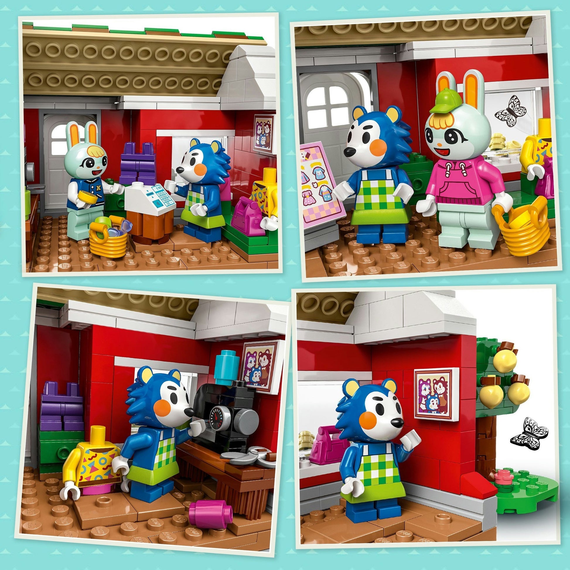 LEGO LEGO Animal Crossing 77055 sastre de las hermanas capaces