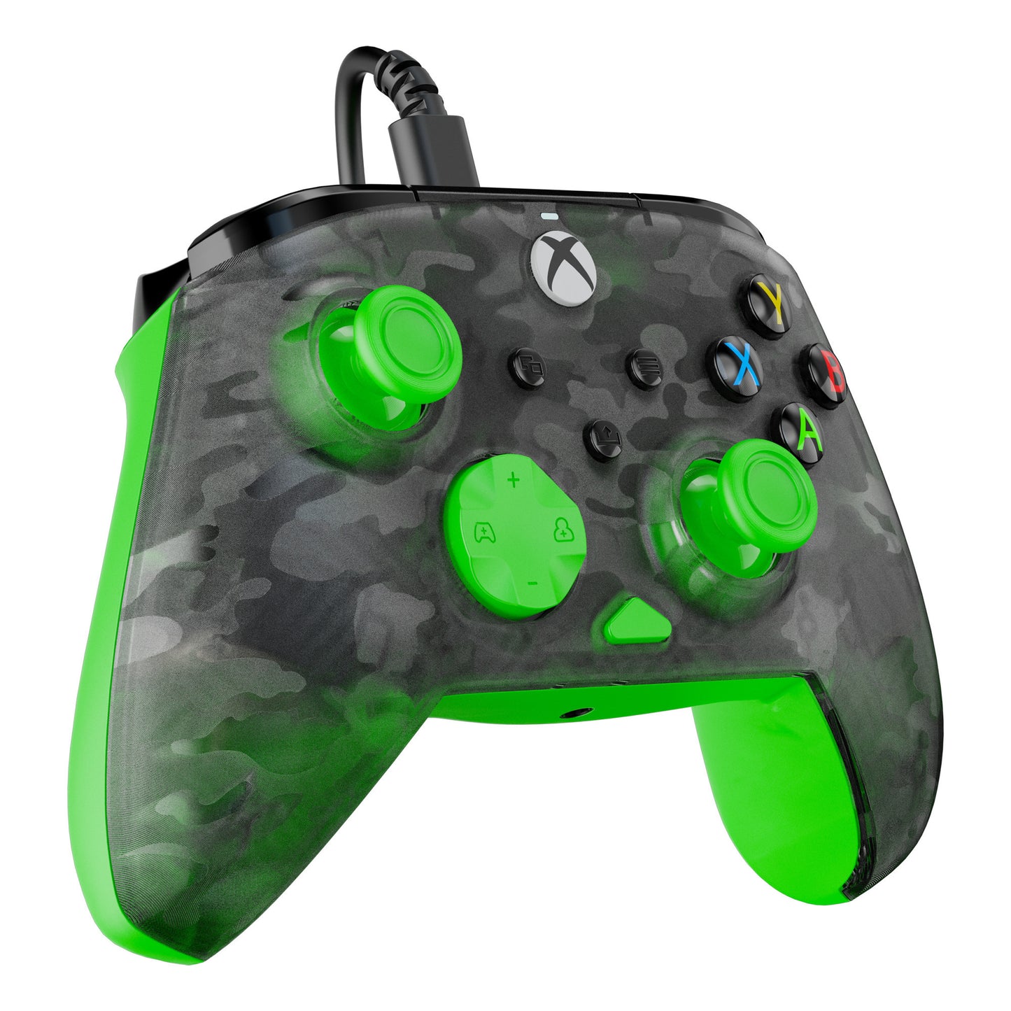 Controller cablato Turtle Beach Rematch Core (Nero Verde, Xbox Series X|S, Xbox One, PC)
