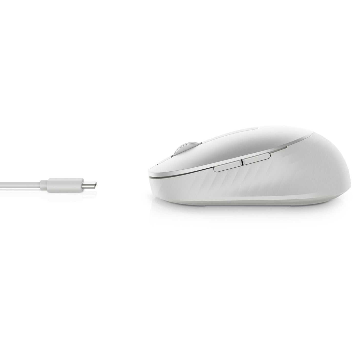 Ratón compacto Dell Pro Premium: ms7421w (blanco plateado, 1000 - 4000 ppp)
