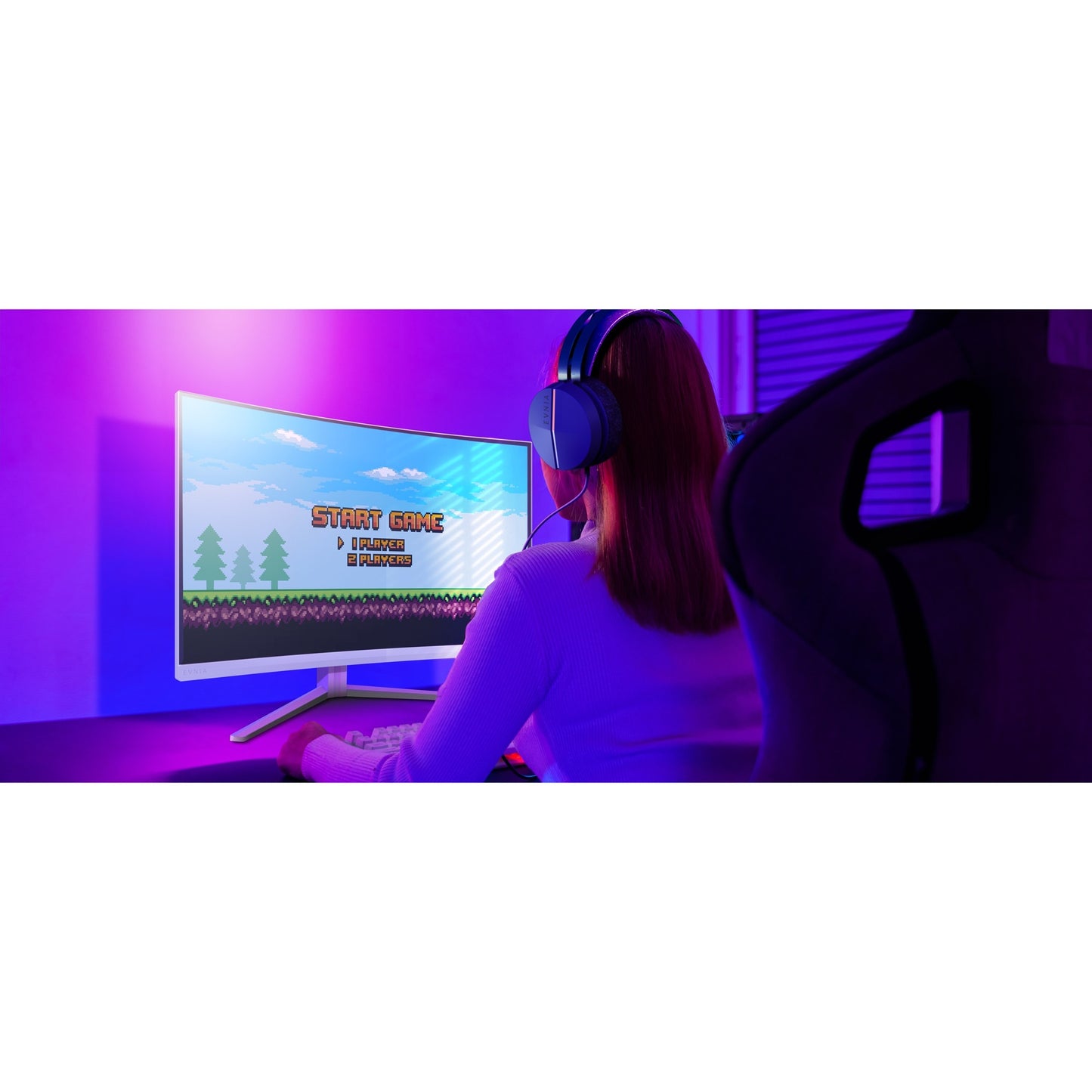 Monitor da gioco curvo Philips Evnia 32m2c5501 00 31,5 (bianco, 2x HDMI, porta display, 180 Hz)