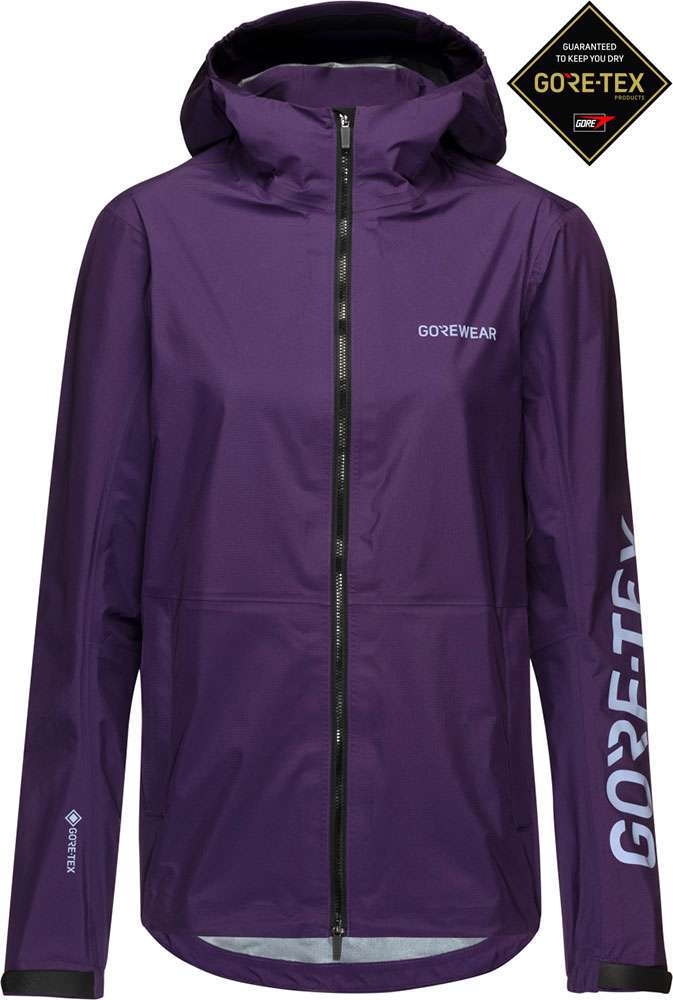 Gorewear lupra gore-tex logo - chaqueta impermeable mtb para mujer
