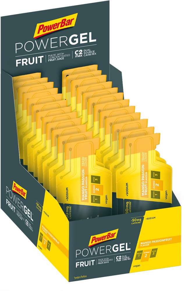 Scatola Powerbar Powergel originale 24er