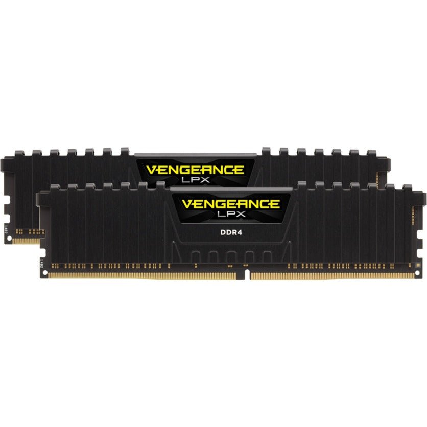 Corsair 16 GB DDR4-3000 (2x 8 GB) RAM (negro, cmk16gx4m2d3000c16, xmp 2.0)