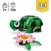 Lego Creator 31377 Tartaruga con ninfea | 2 pezzi