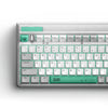 Iqunix og80 wormhole wireless mechanical keyboard (grijs, us lay-out (qwerty), cherry mx red, 80% (tkl), rgb leds, hot-swappable, pbt, 2.4ghz | bluetooth 5.1 | usb-c)